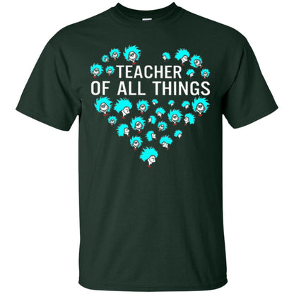 Teacher Of All Thing T-shirt Forest