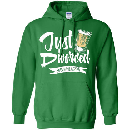 Party Break-up Single T-shirt Just Divorced Buy Me A Shot Irish Green