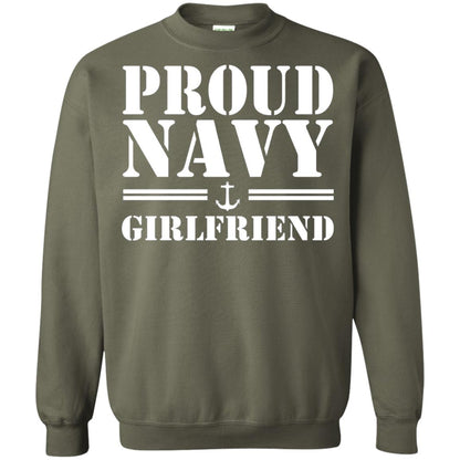 Pride U.s. Army Shirt Proud Navy Girlfriend Military Green