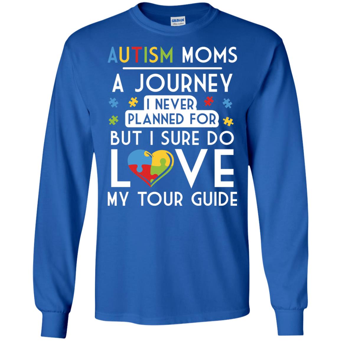 Autism Mom Shirt Autism Mom A Journey Of Love Royal