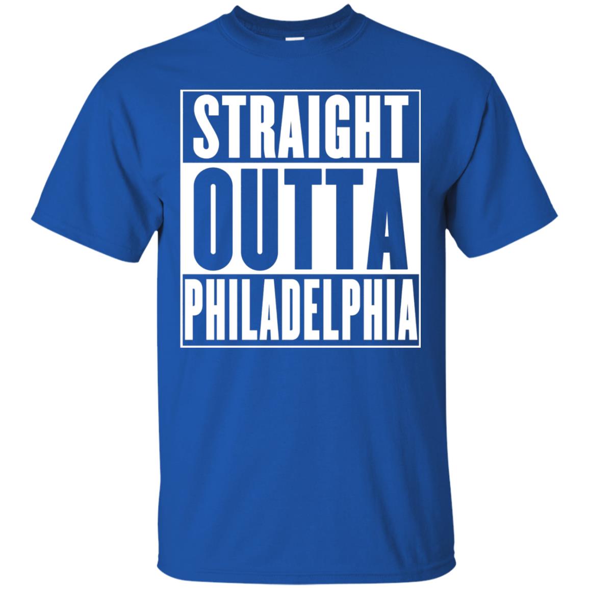 Straight Outta Philadelphia T-shirt Royal