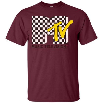 Logo Rock T-shirt Maroon