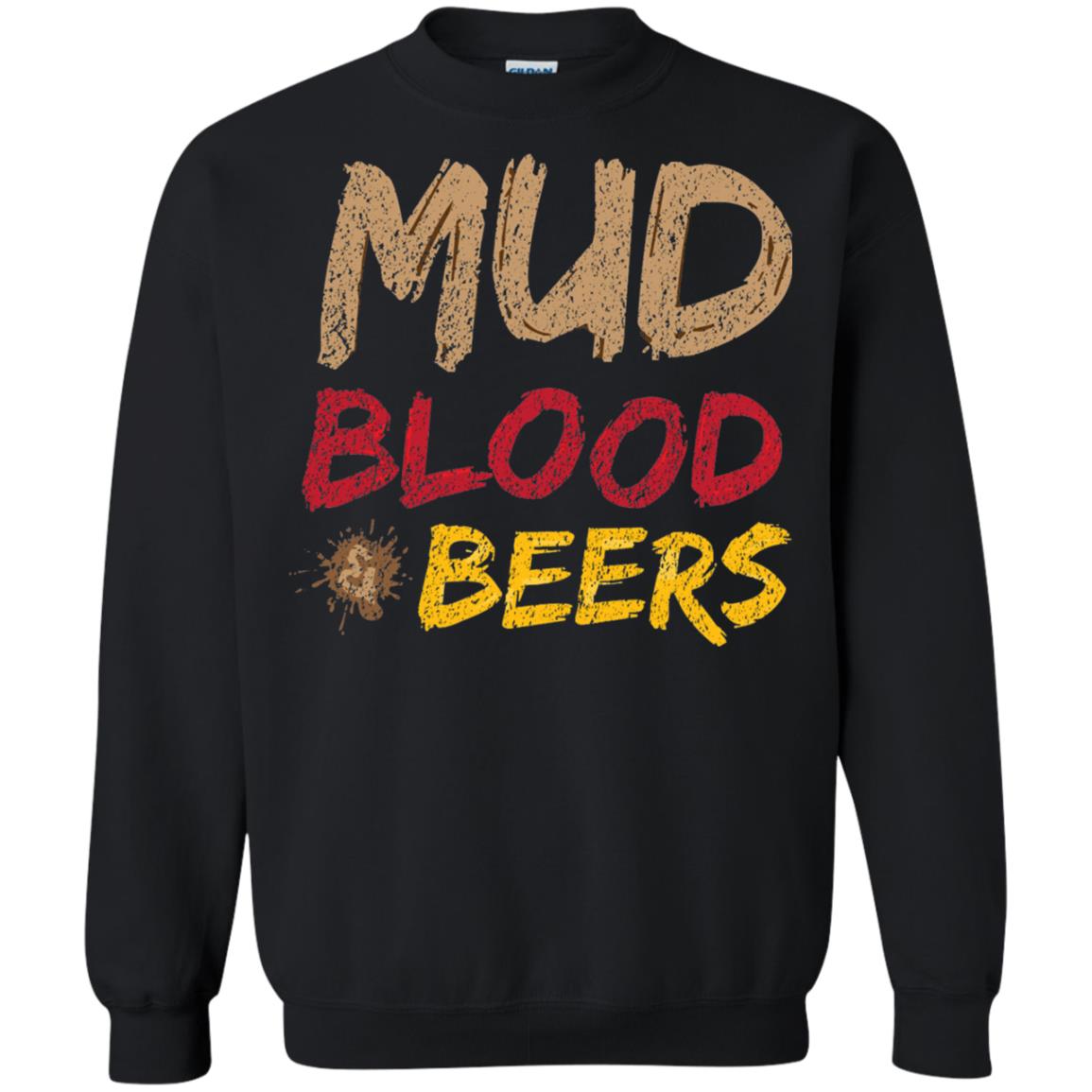 Mud Blood Beers Awesome Team T-shirt Black
