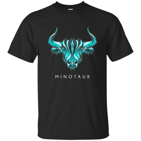 Greek Mythology Lover T-shirt Minotaur T-shirt Black