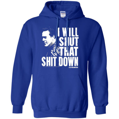 Film T-shirt I Shut That Shit Down Royal