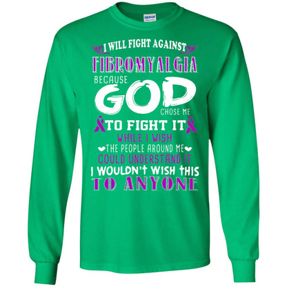 Fibromyalgia Awareness Shirt I Will Fight Against Fibromyalgia Irish Green