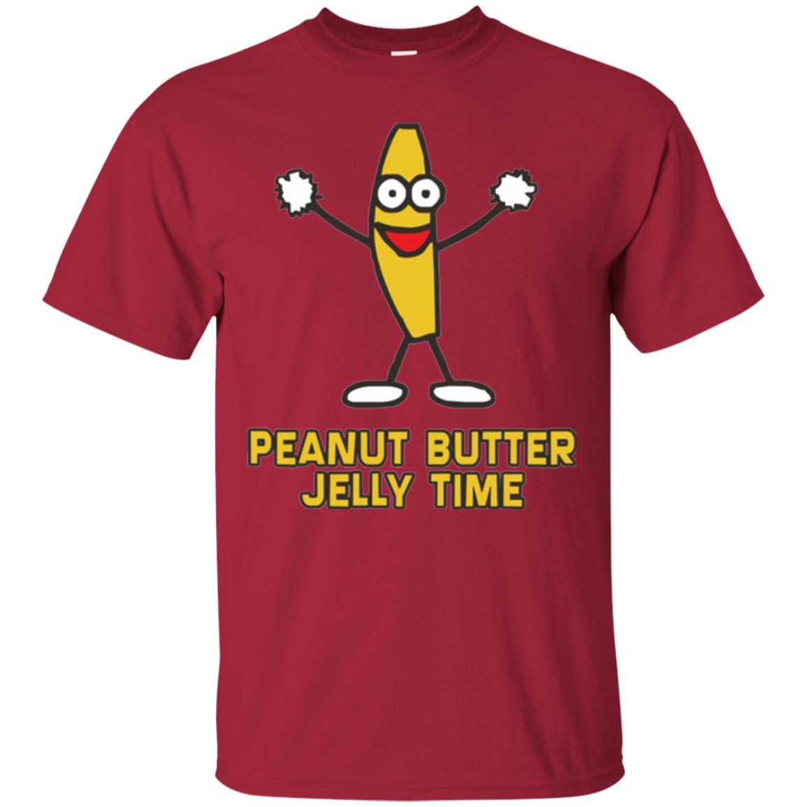 Peanut Butter Jelly Time T-shirt Cardinal