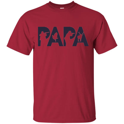 Hunter Dad T-shirt Cardinal