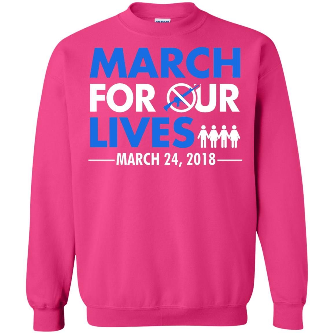March For Our Lives March 24 2018 Gun Control T-shirt Heliconia