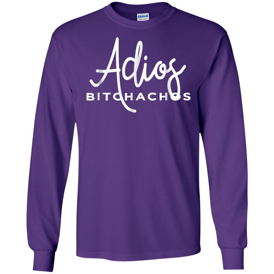 Adios Bitchachos Funny Cinco De Mayo T-shirt Purple