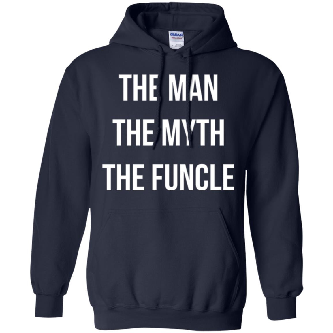 Uncle T-shirt The Man The Myth The Funcle Navy