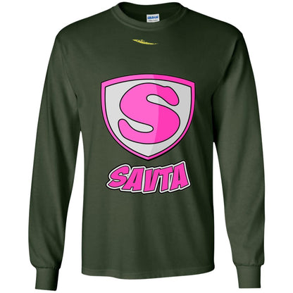 Savta Superhero Mother_s Day Super T-shirt Forest Green