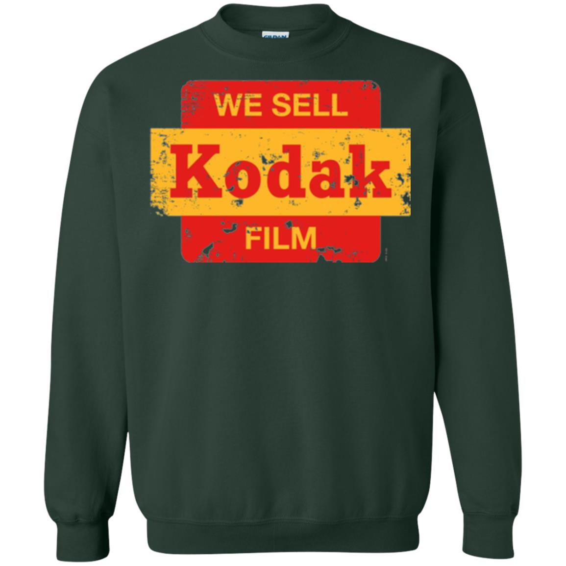 Film T-shirt Vintage We Sell Kodak Film Forest Green