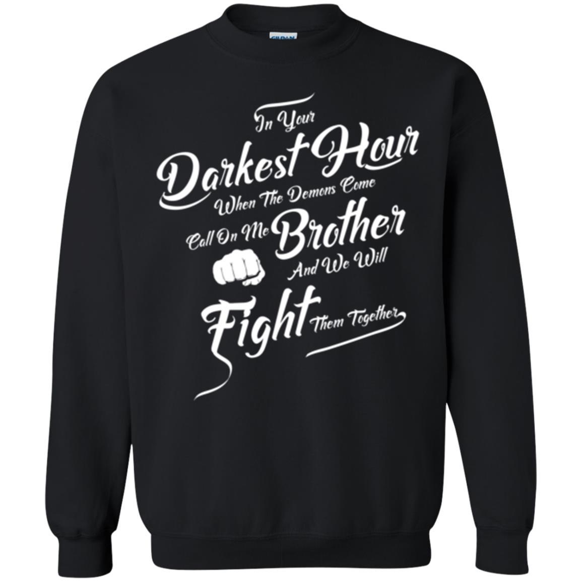 Family T-shirt In Your Darkest Hour Black