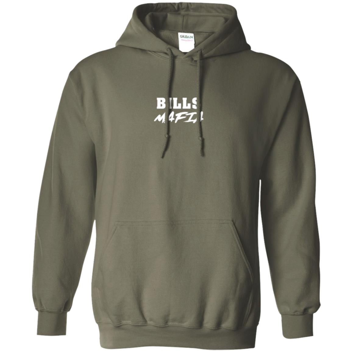 Football Lovers T-shirt Bills Mafia Buffalo Military Green
