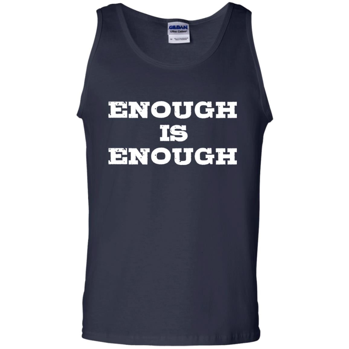 Enough Is Enough Gun Control T-shirt Navy