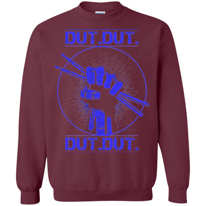 Drum Lovers T-shirt Dut Marching Band Maroon