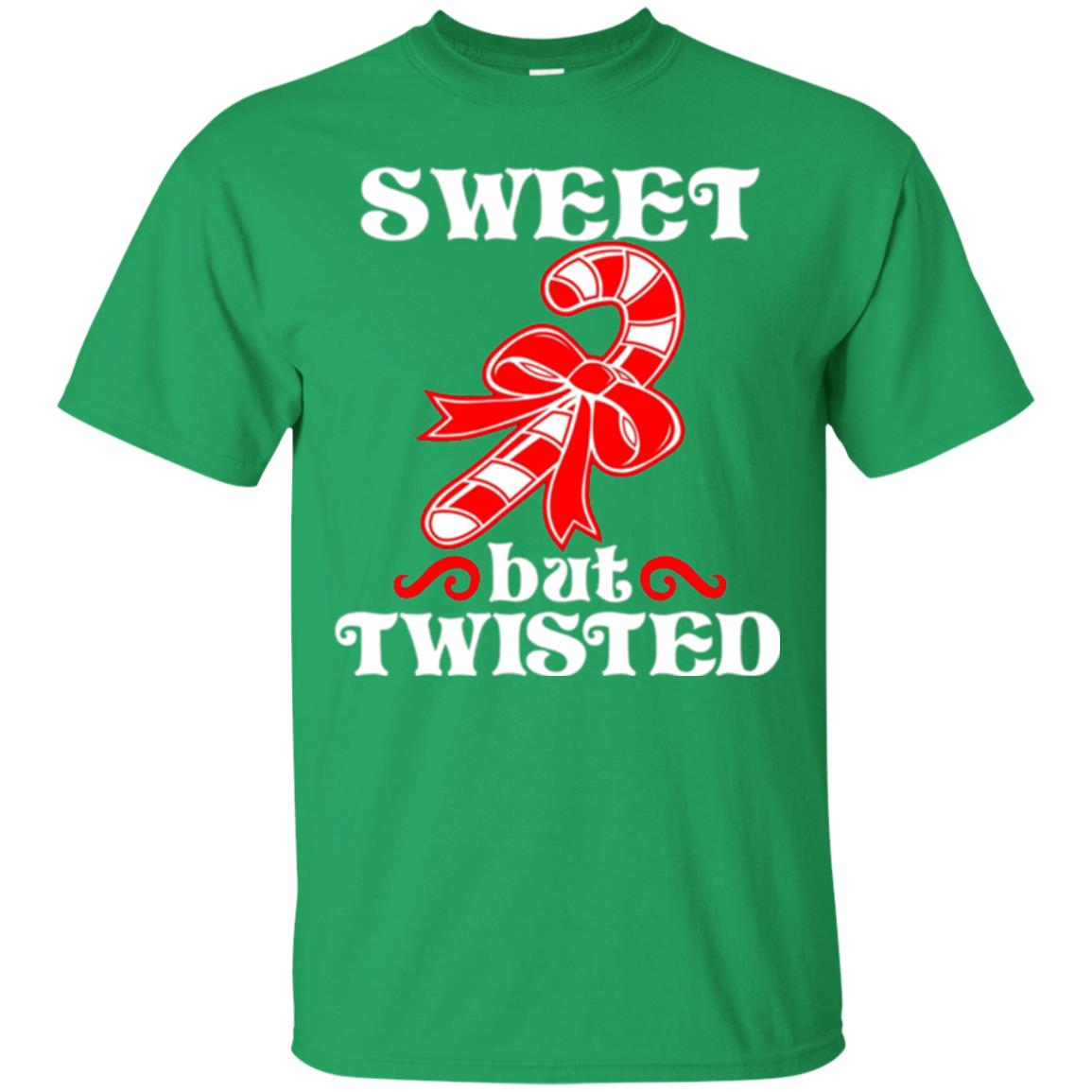 Sweet But Twisted Christmas T-shirt Irish Green