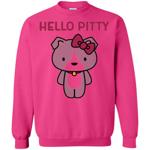 Hello Pitty Dog Lover Shirt