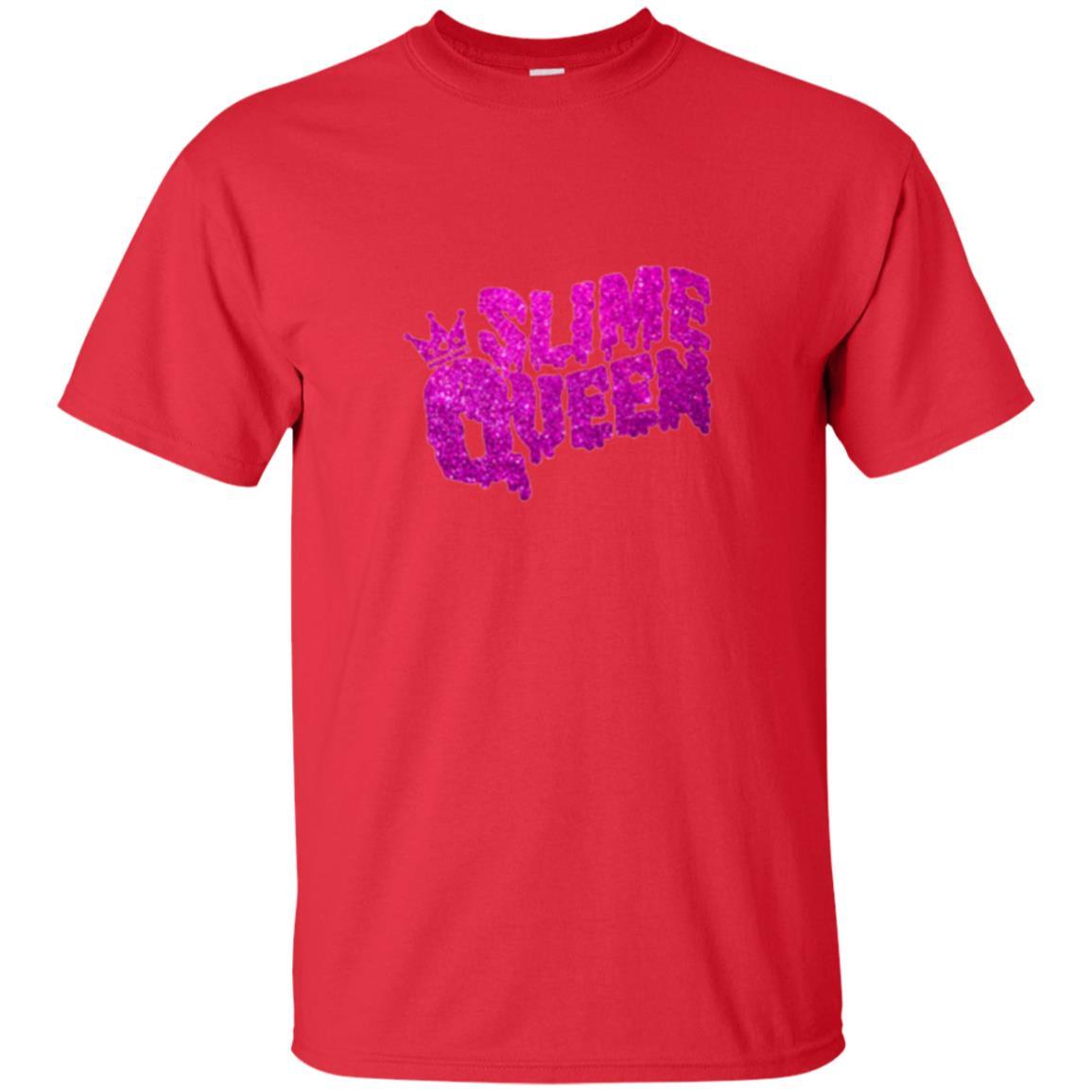 Slime Lover T-shirt Diy Slime Queen Purple Metallic Red