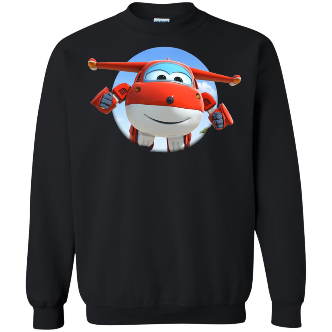 Super Wings Jett Movie Lover T-shirt Black