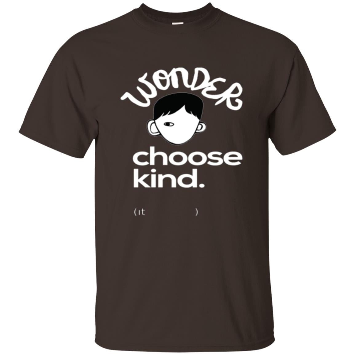 Anti Bullying T-shirt Choose Kind Dark Chocolate