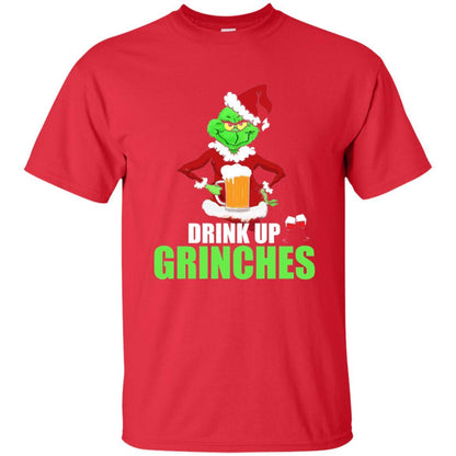 Christmas T-shirt Drink Up Grinches Red