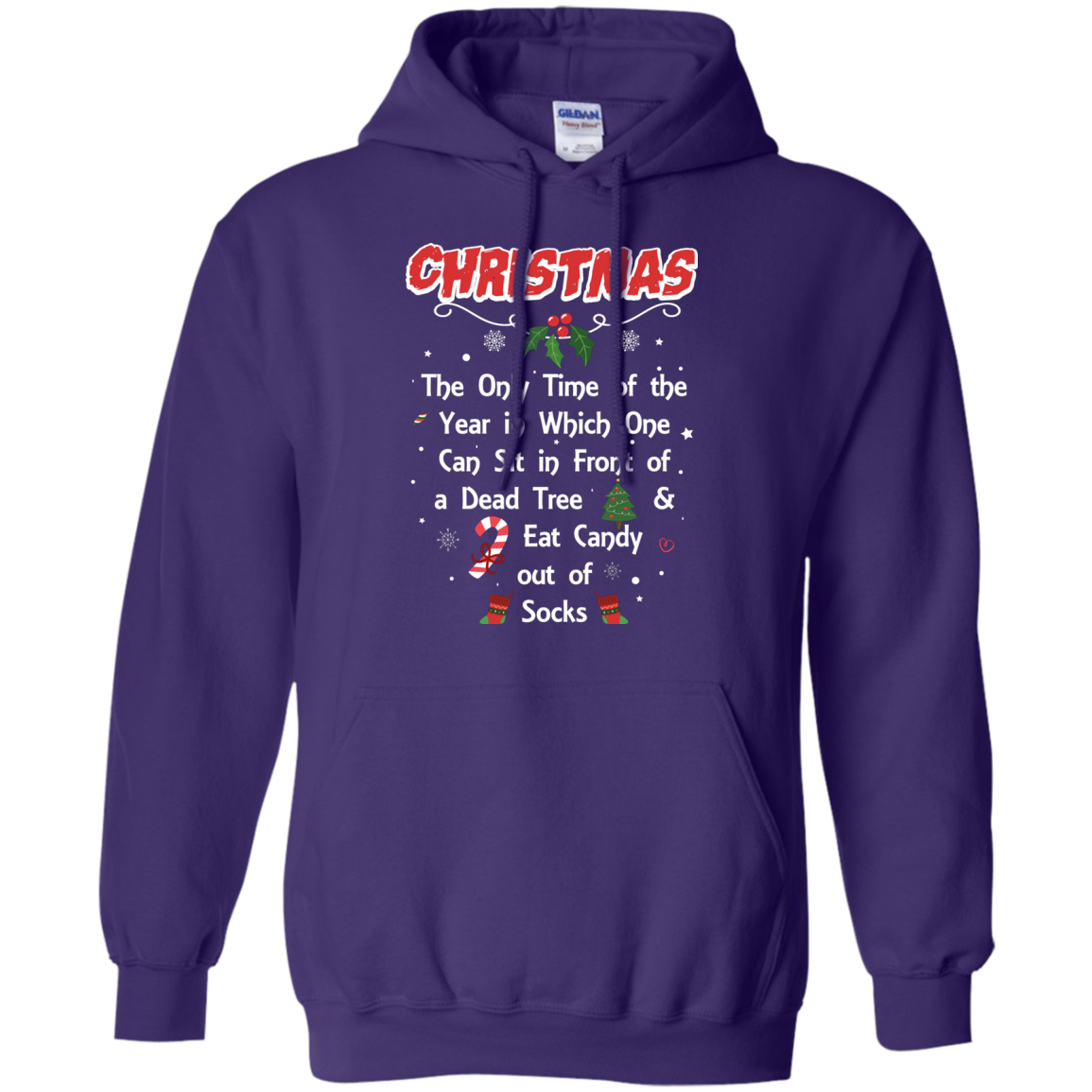 Christmas T-Shirt Purple