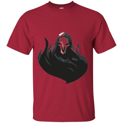 Overwatch Reaper Blossom Spray T-shirt Cardinal