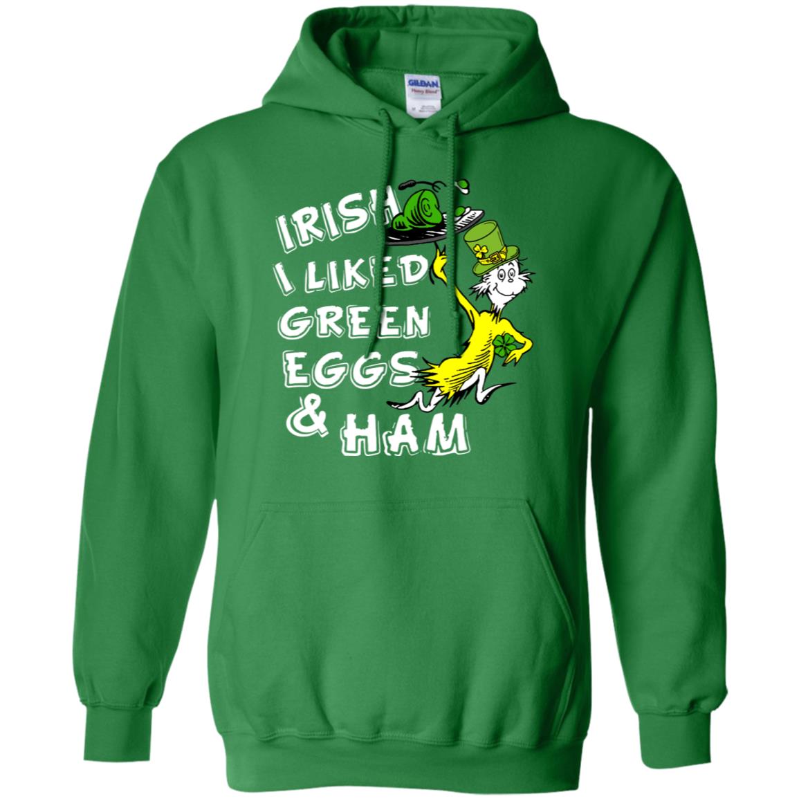Irish I Liked Green Eggs And Ham T-shirt Irish Green