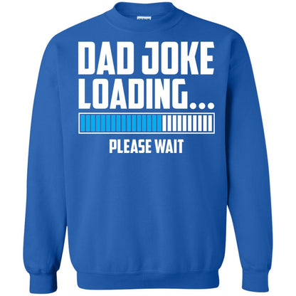 Dad Joke Loading Please Wait T-shirt Royal