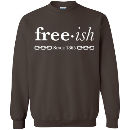 Free-ish Since 1865 Black Pride T-shirt Dark Chocolate