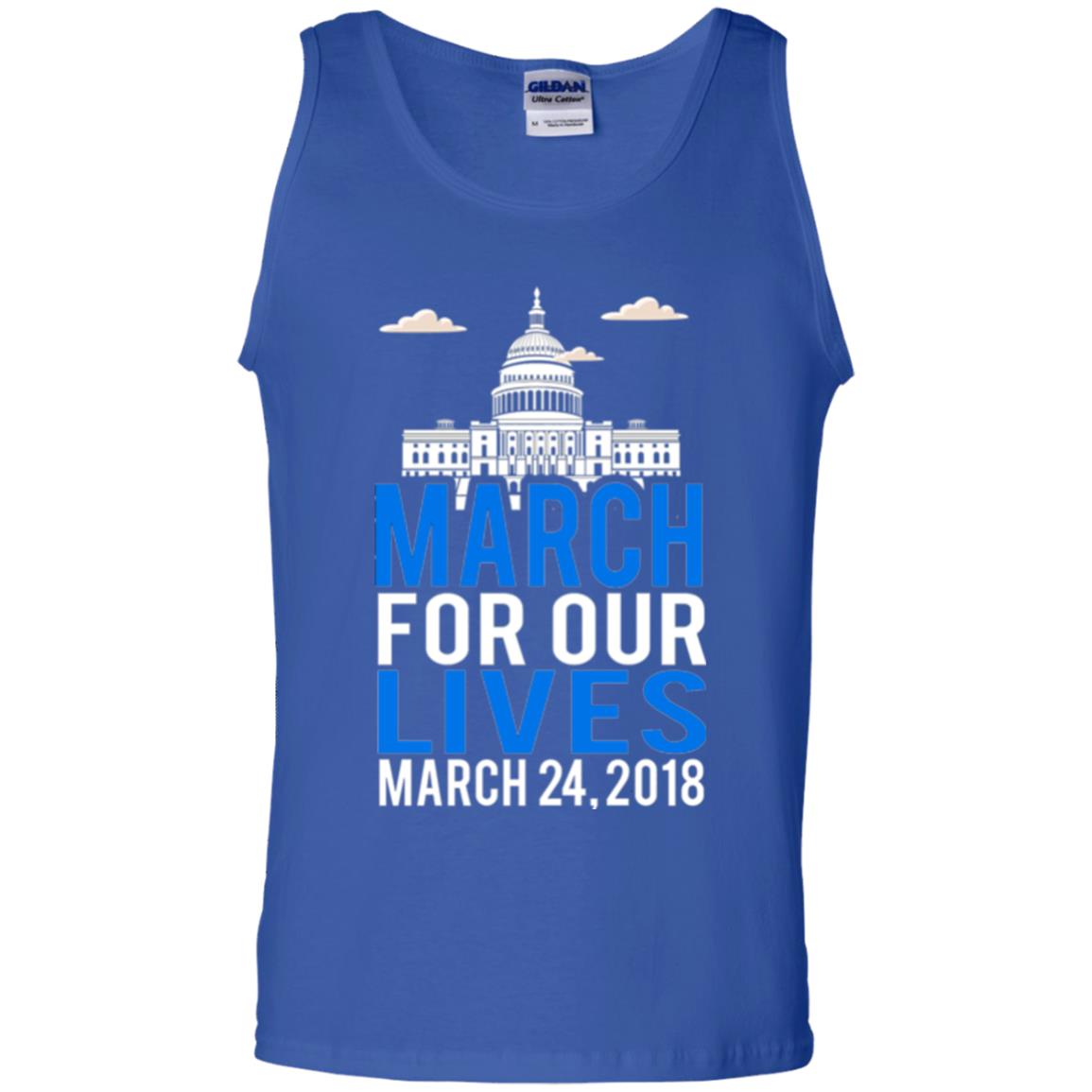 March For Our Lives Anti Gun T-shirt Royal