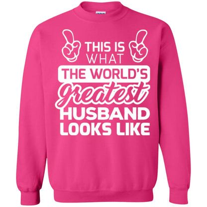 World's Greatest Husband Best Husband Ever Looks Like T-shirt Heliconia