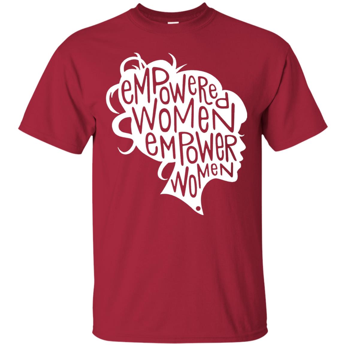 Women_s Right T-shirt Feminist Empowered Women March Hot 2017 Cardinal