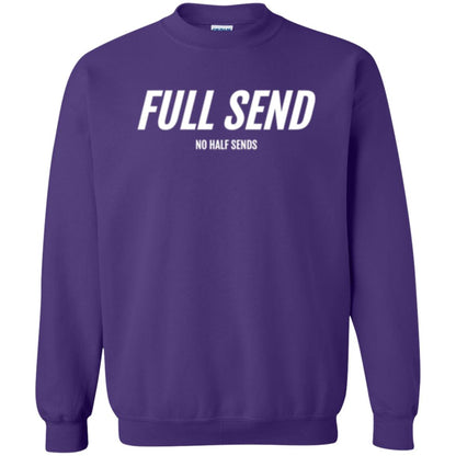 Full Send No Half Send T-shirt Purple