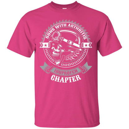 Sons With Arthritis Ibuprofen Chapter Funny Bikers Shirt Heliconia