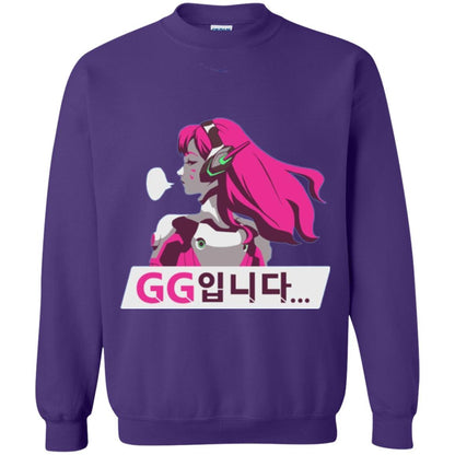Overwatch D. Va Gg Spray T-shirt Purple