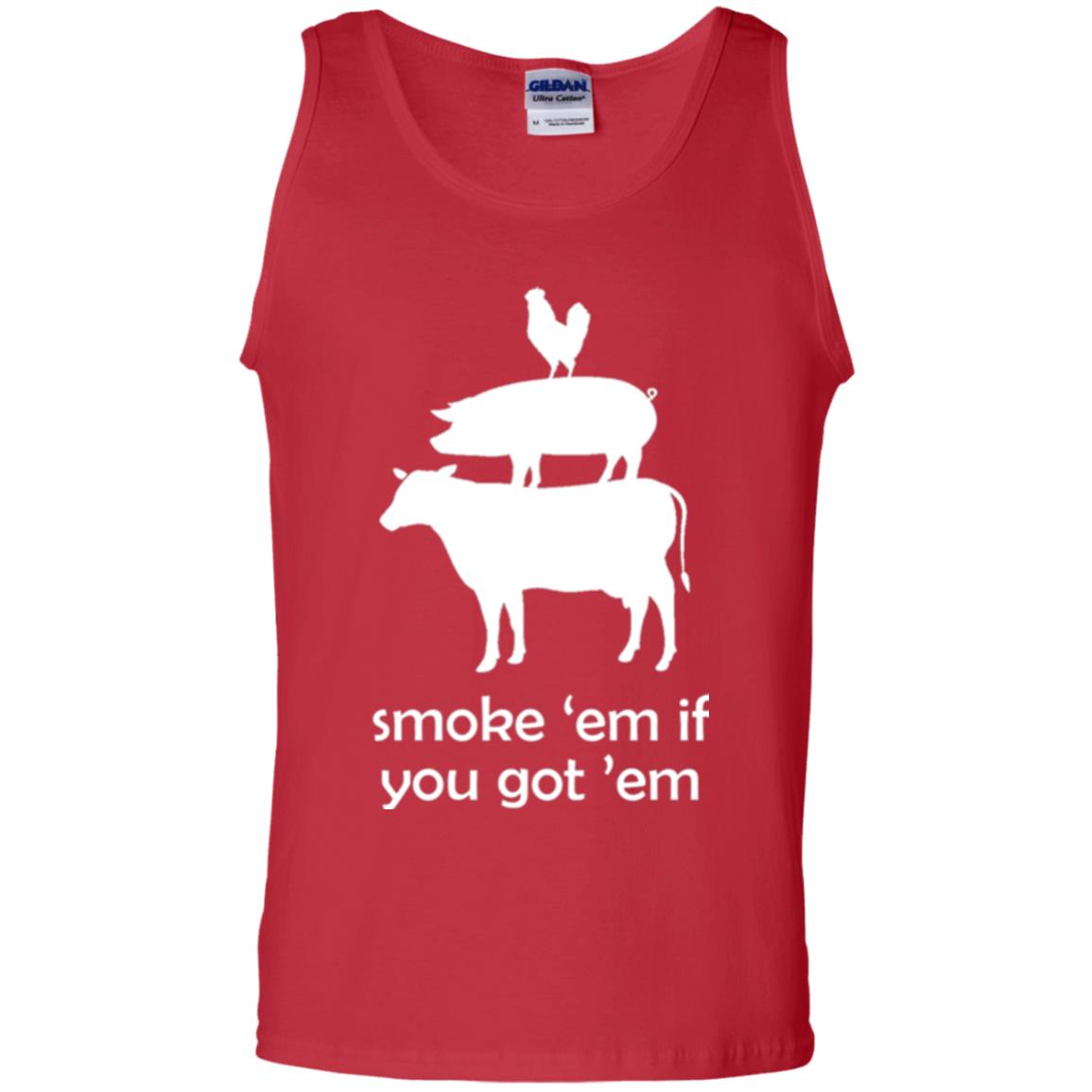 Smoke _em If You Got _em T-shirt Red