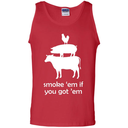 Smoke _em If You Got _em T-shirt Red