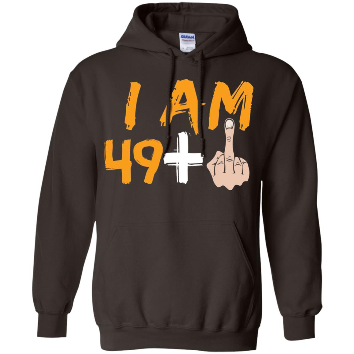 50th Birthday Funny T-shirt I Am 50 Years Old Dark Chocolate