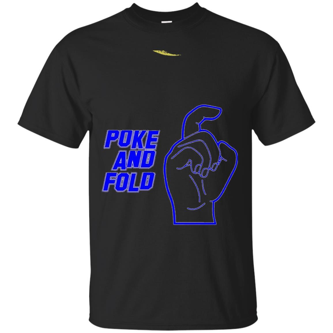 Poke And Fold T-Shirt Black