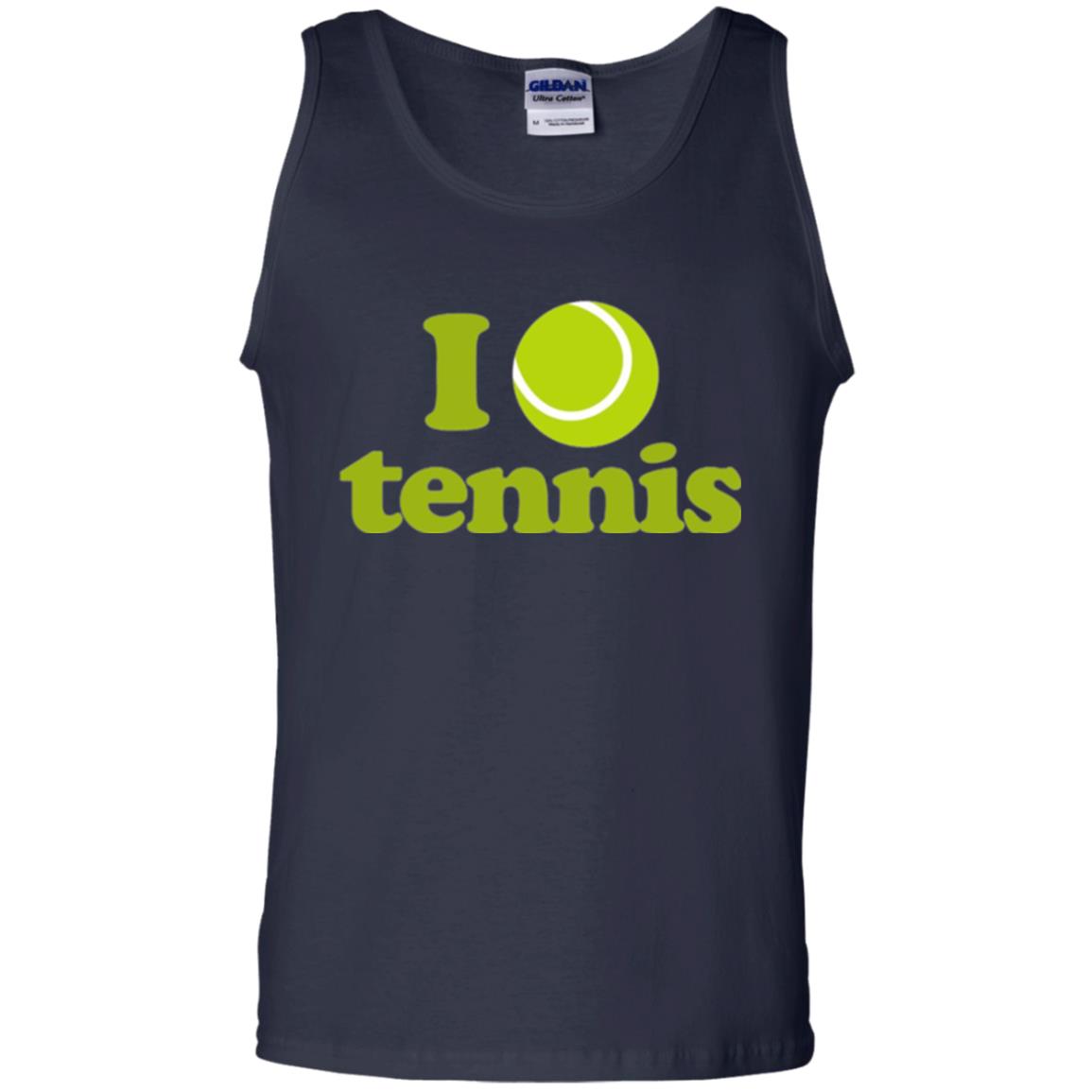 I Love Tennis T-shirt Navy