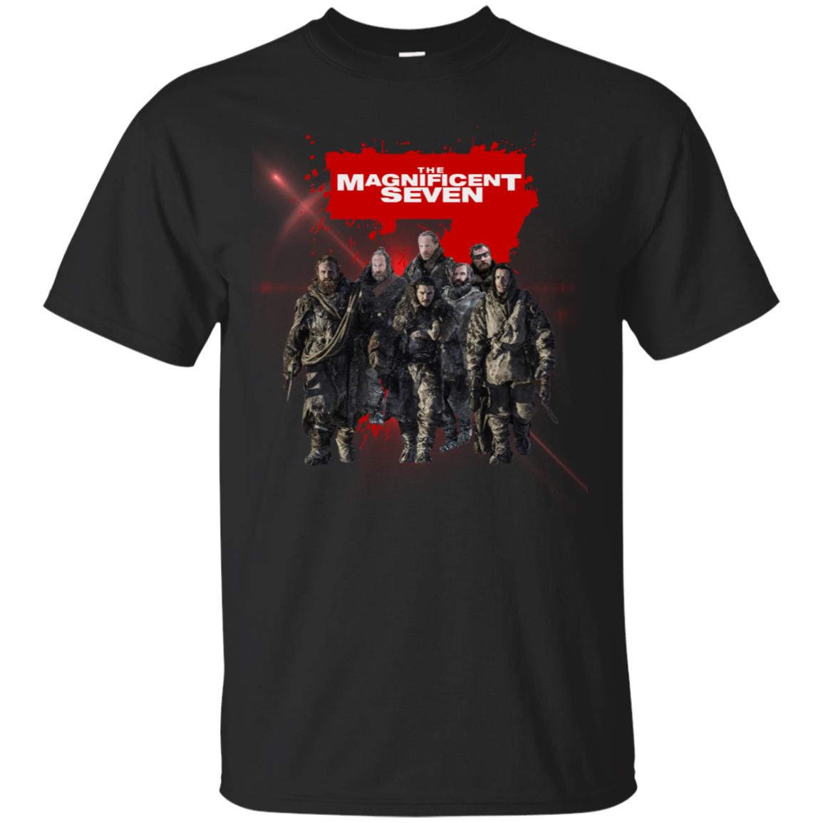 The Magnificent Seven Game Of Thrones Version T-shirt Black