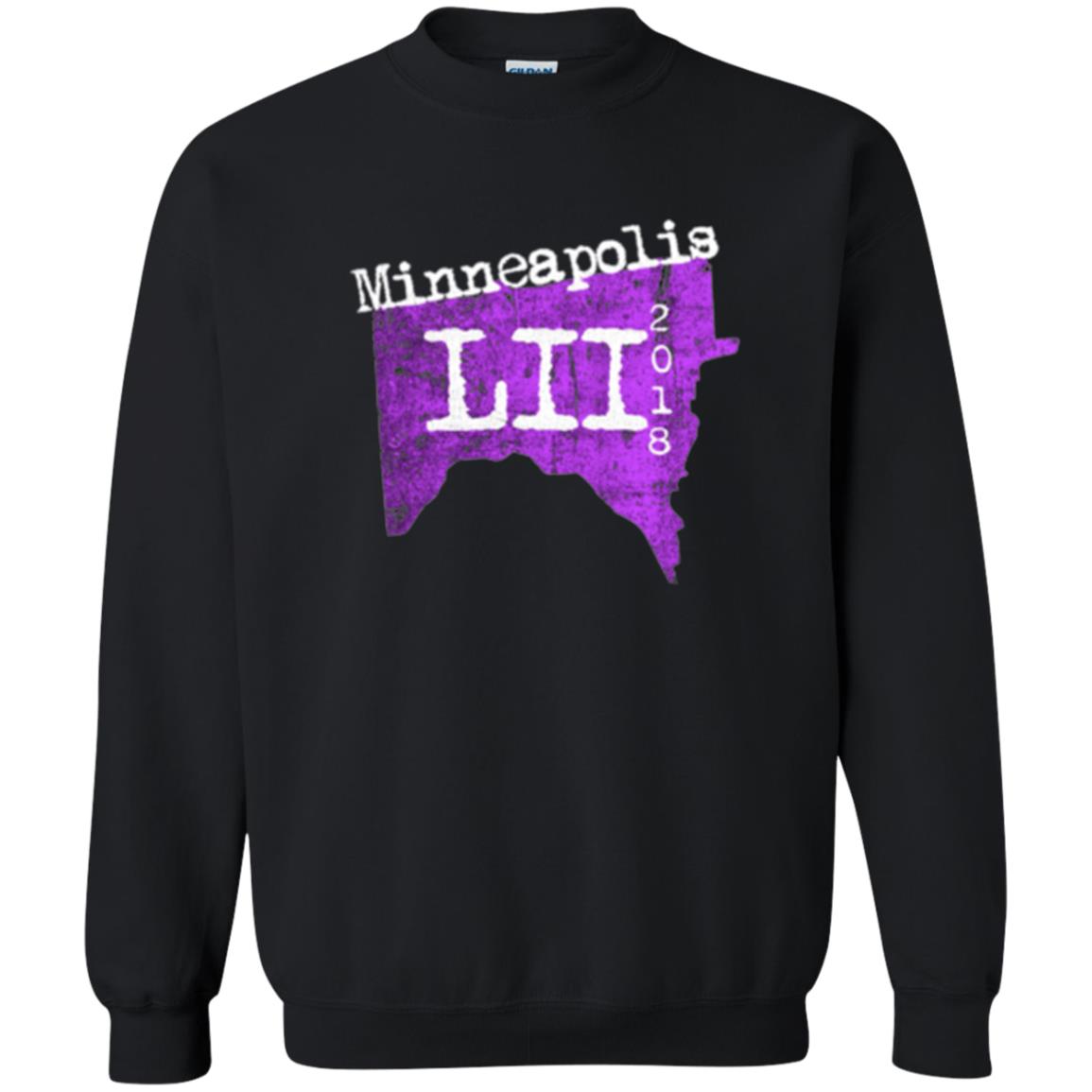 Football Lover T-shirt Minneapolis Minnesota 2018 T-shirt Black