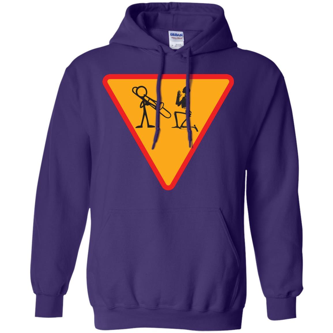 Trombone Lovers T-Shirt Funny Trombone Purple