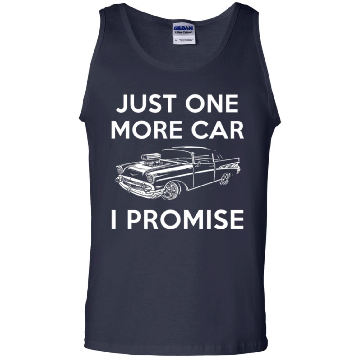 Car Lover T-shirt Just One More Car Navy