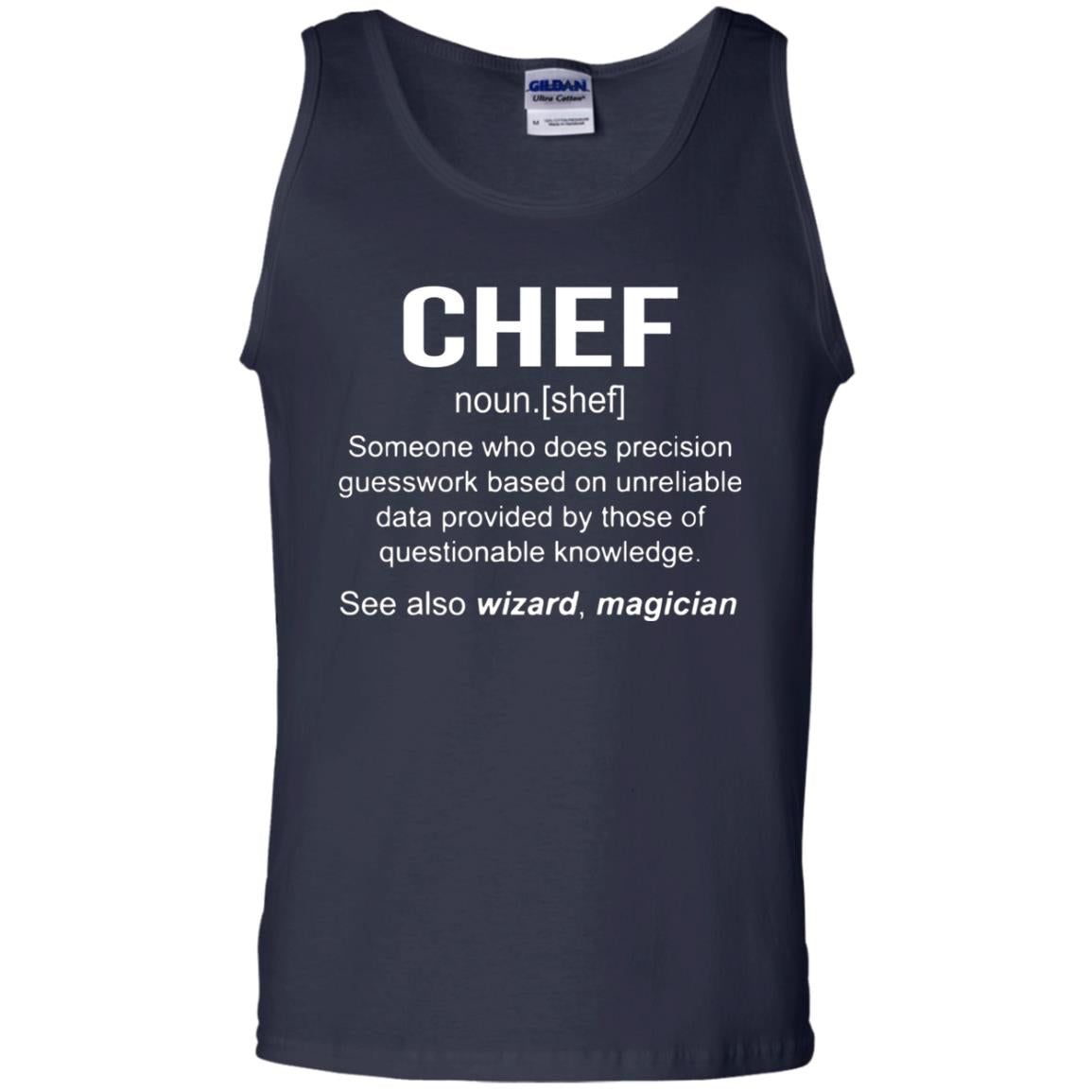 Funny Chef Meaning Shirt Chef Noun Definition Navy