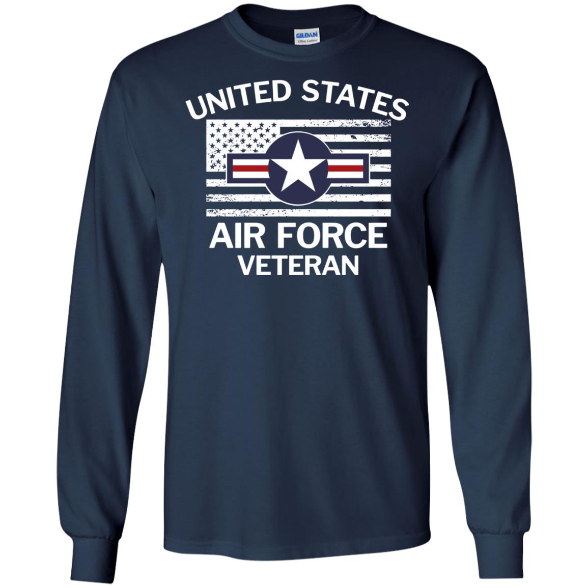 United States Air Force Veteran T-shirt Navy