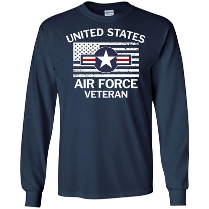 United States Air Force Veteran T-shirt Navy